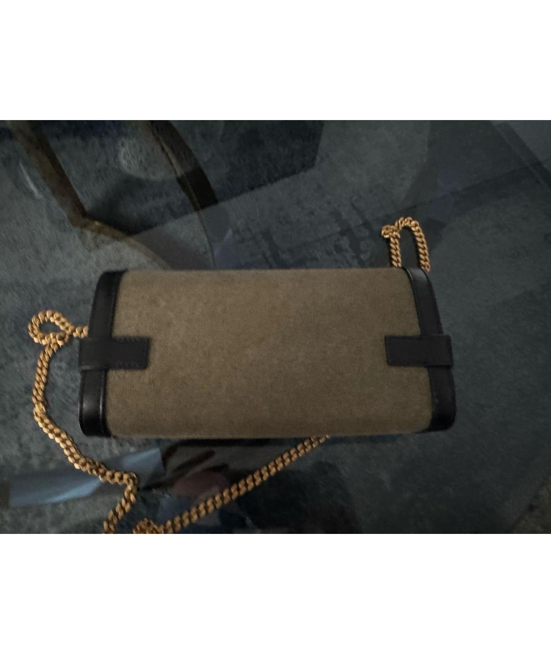 BALMAIN Хаки сумка через плечо, фото 3