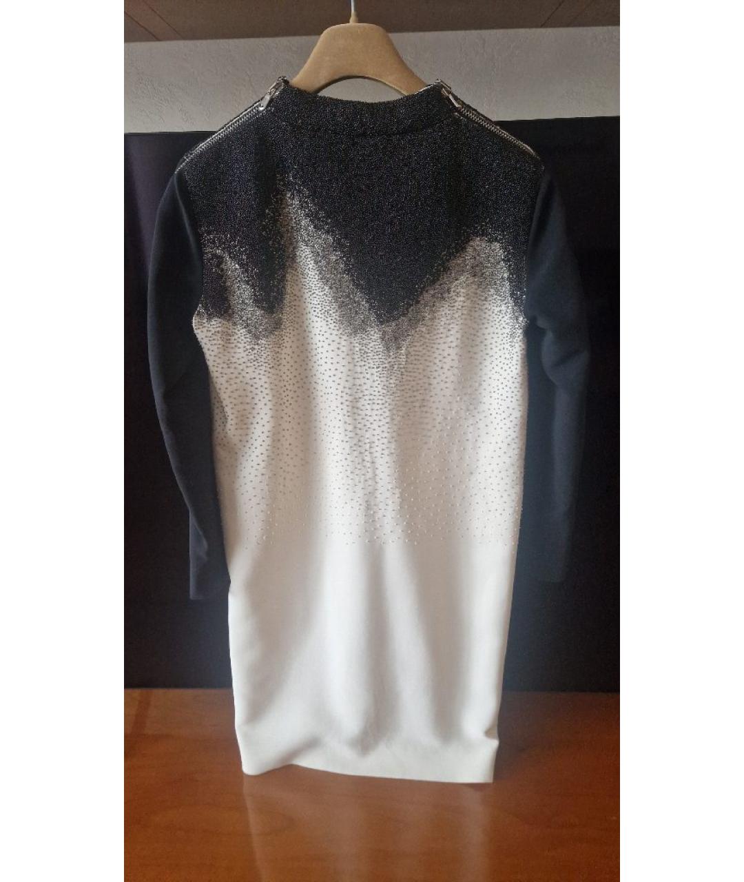 ETRO Белое вискозное коктейльное платье, фото 2