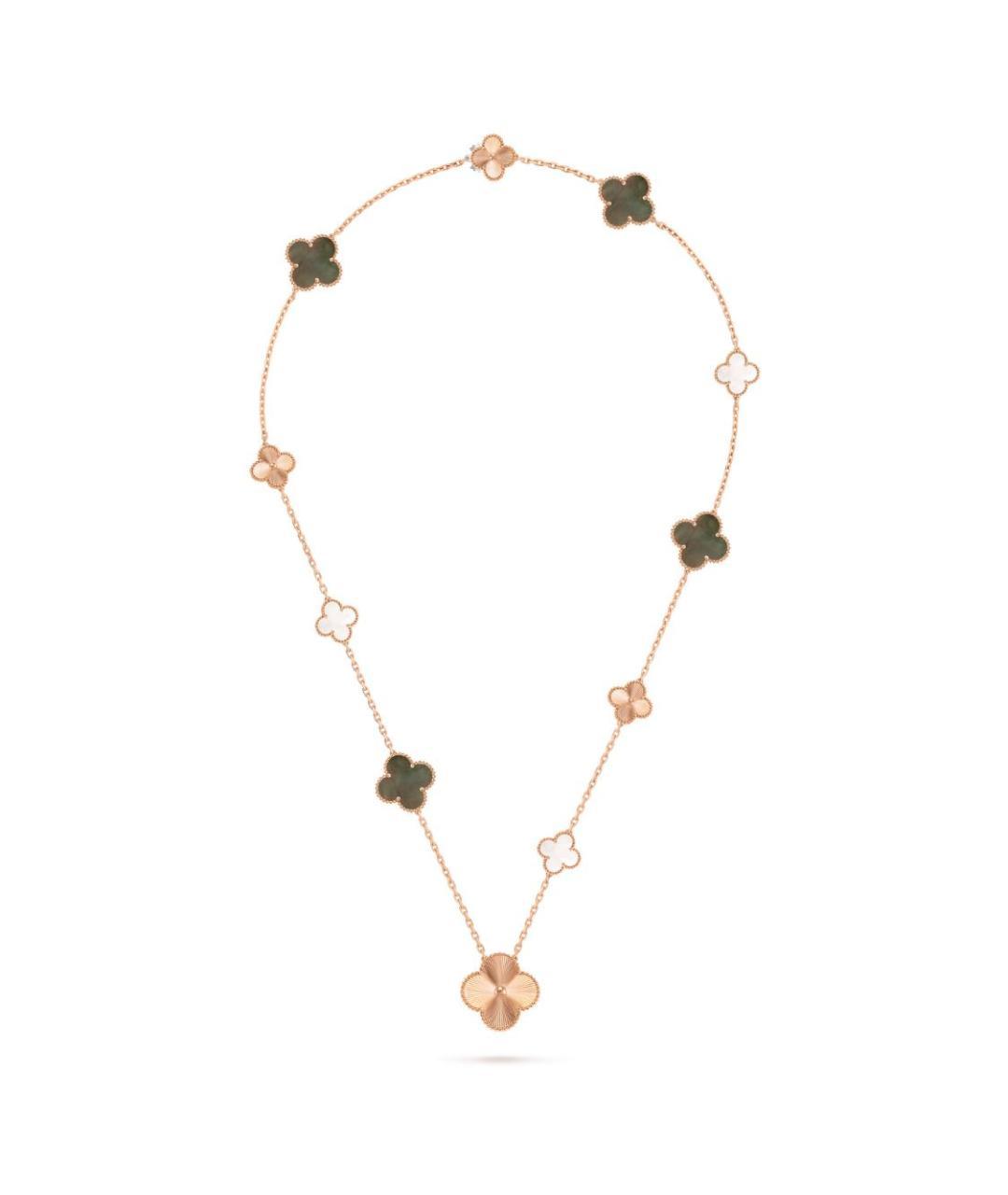 VAN CLEEF & ARPELS Золотое колье из розового золота, фото 2