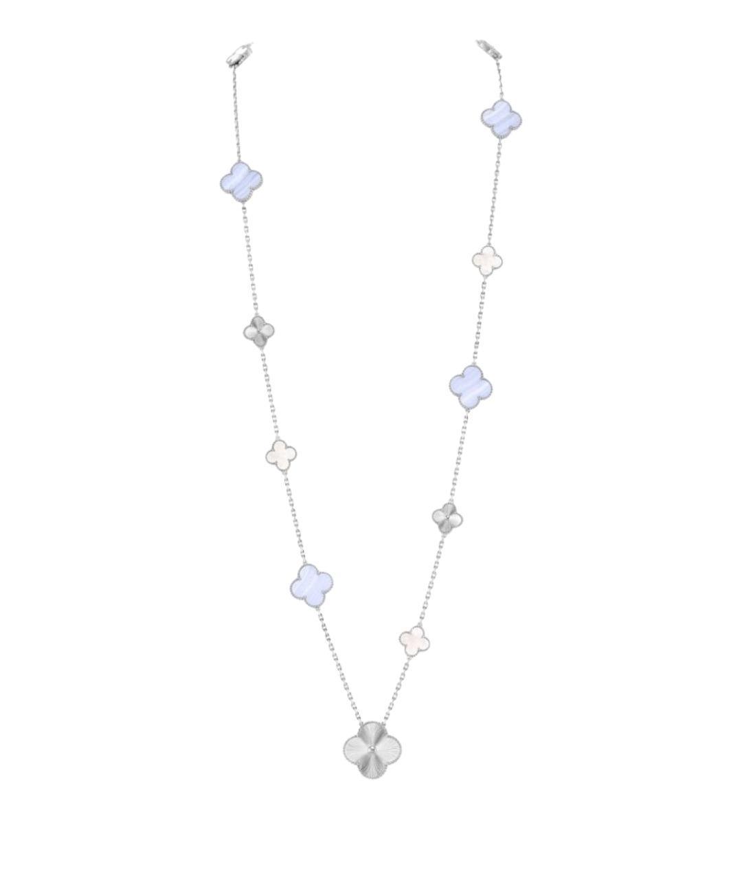 VAN CLEEF & ARPELS Серебряное колье из белого золота, фото 1