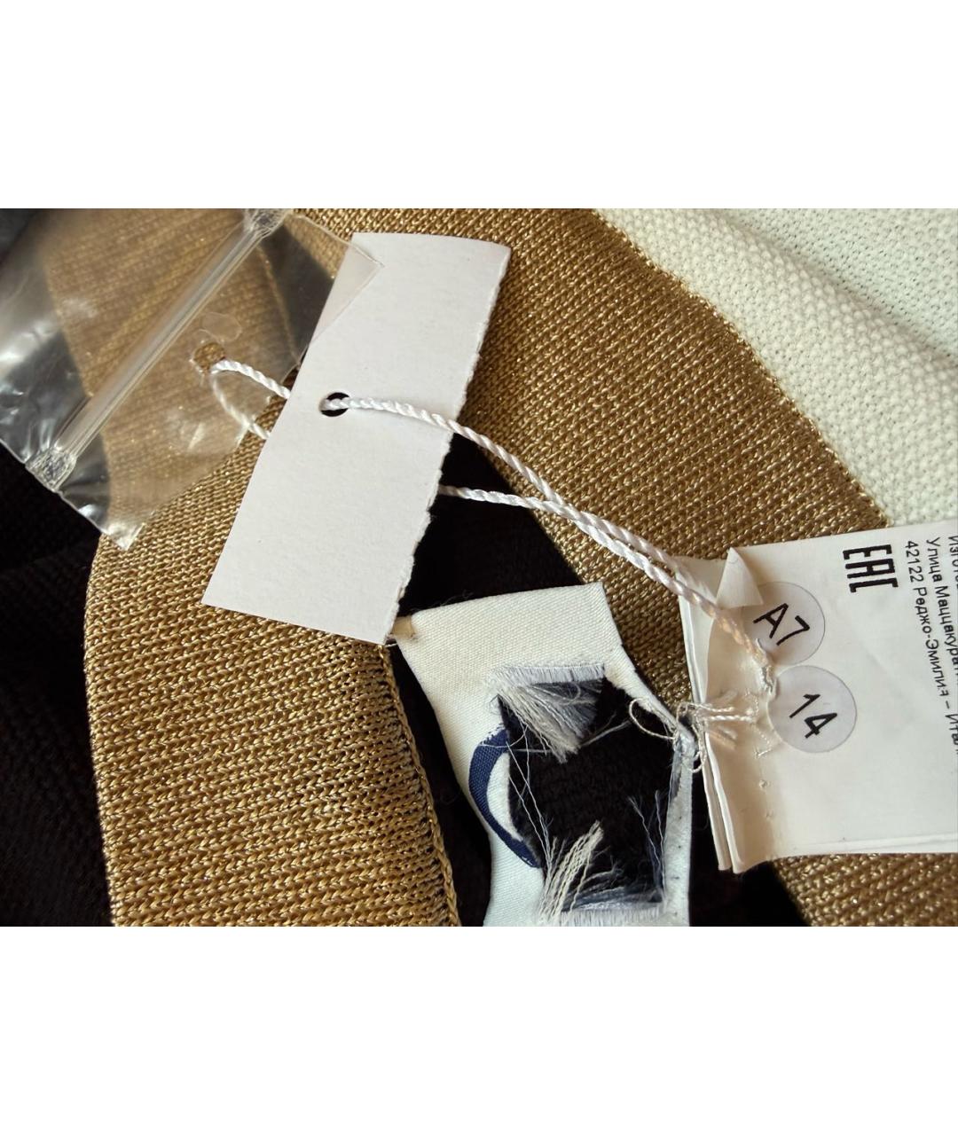 'S MAX MARA Мульти хлопковые брюки широкие, фото 3