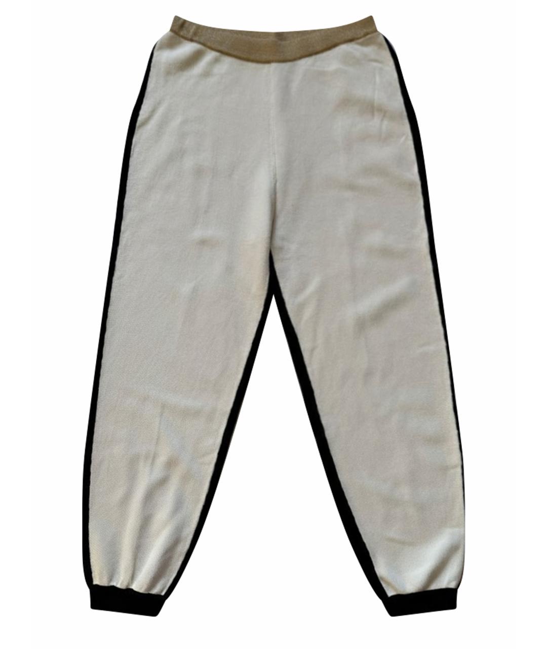 'S MAX MARA Мульти хлопковые брюки широкие, фото 1