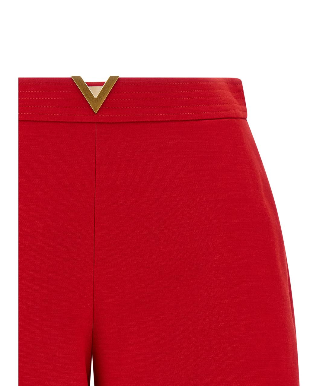 VALENTINO Красные шорты, фото 3