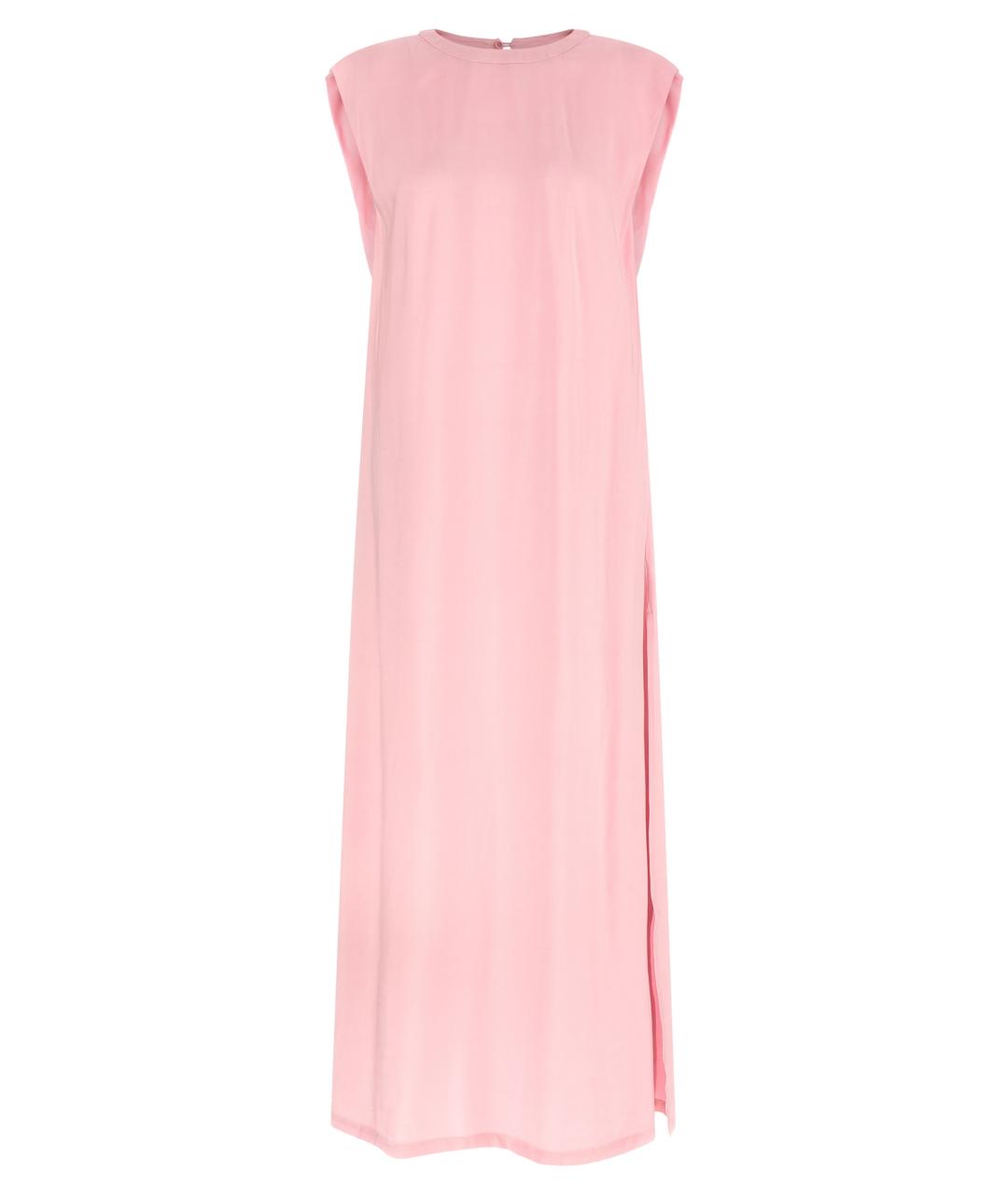 NUDE Розовое вискозное вечернее платье, фото 1