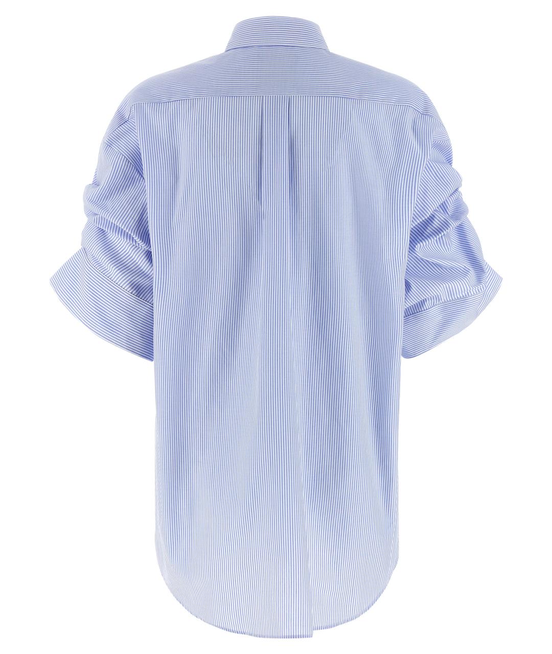 JEJIA Голубая хлопковая блузы, фото 2