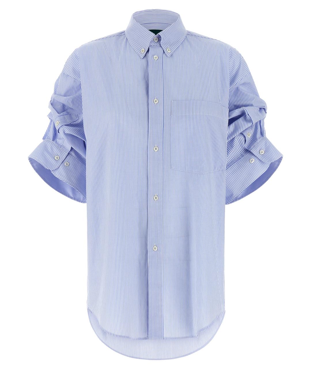 JEJIA Голубая хлопковая блузы, фото 1