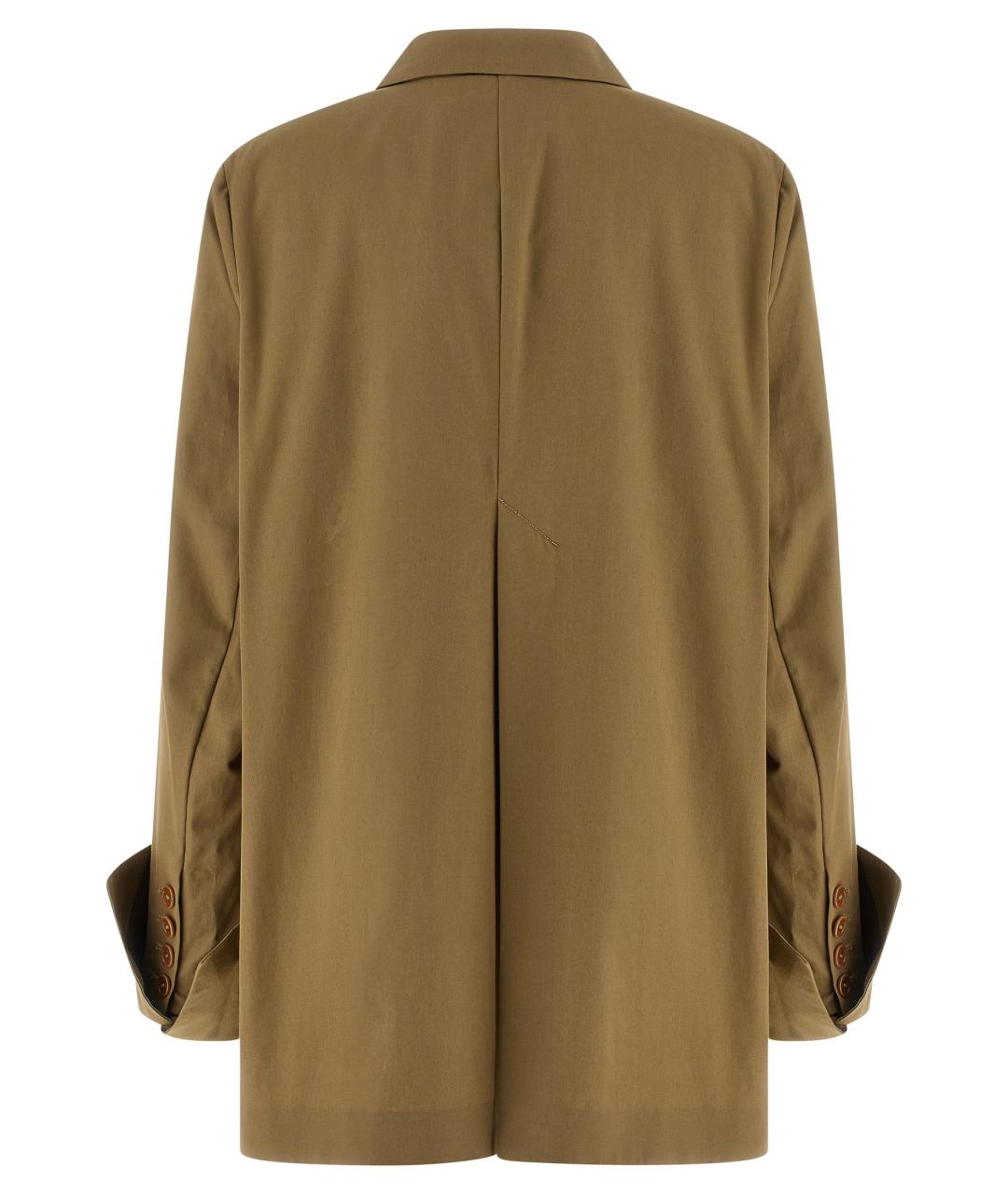 JEJIA Бежевый хлопковый жакет/пиджак, фото 3