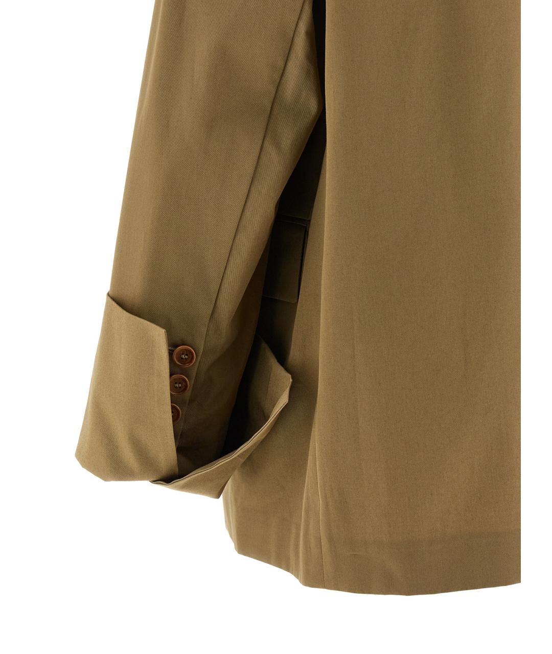 JEJIA Бежевый хлопковый жакет/пиджак, фото 5