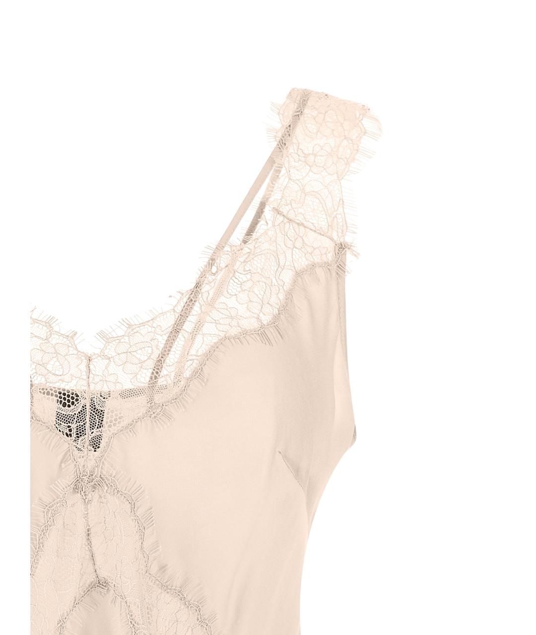 PINKO Розовая вискозная майка, фото 3