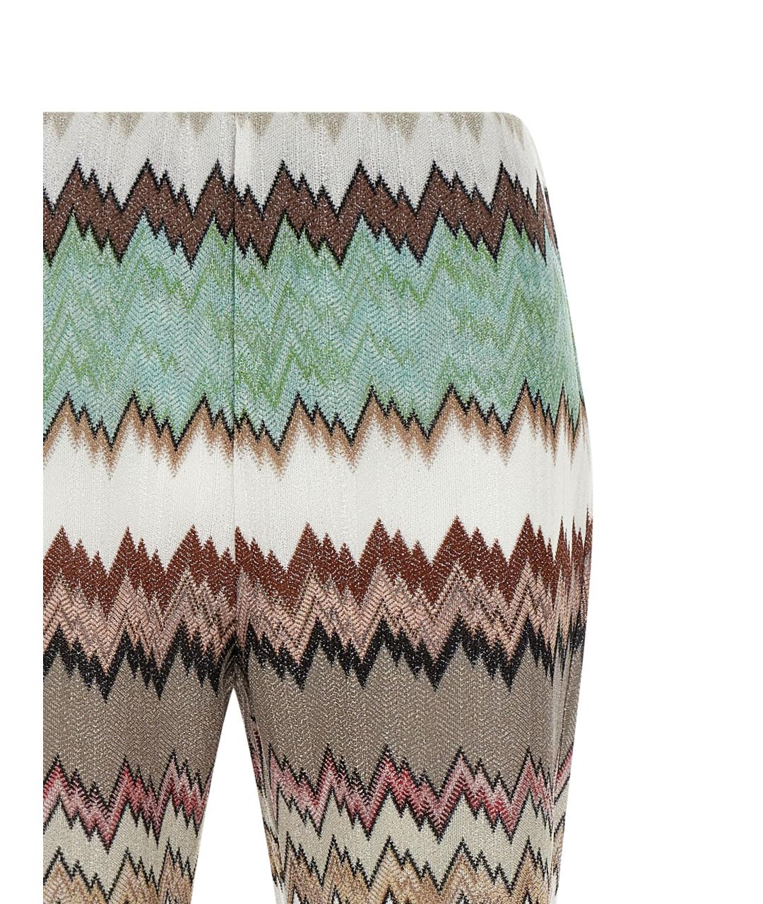 MISSONI Мульти вискозные прямые брюки, фото 3