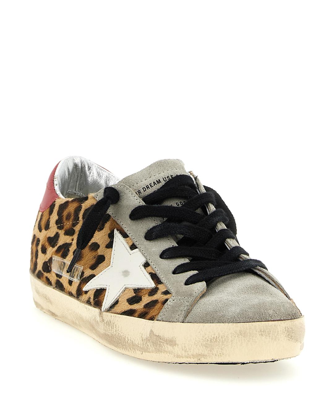 GOLDEN GOOSE Мульти кожаные кеды, фото 2