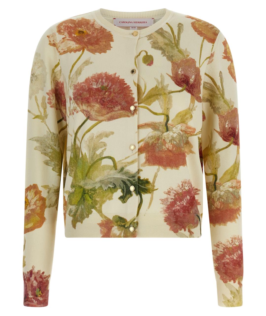 CAROLINA HERRERA Мульти хлопковый кардиган, фото 1