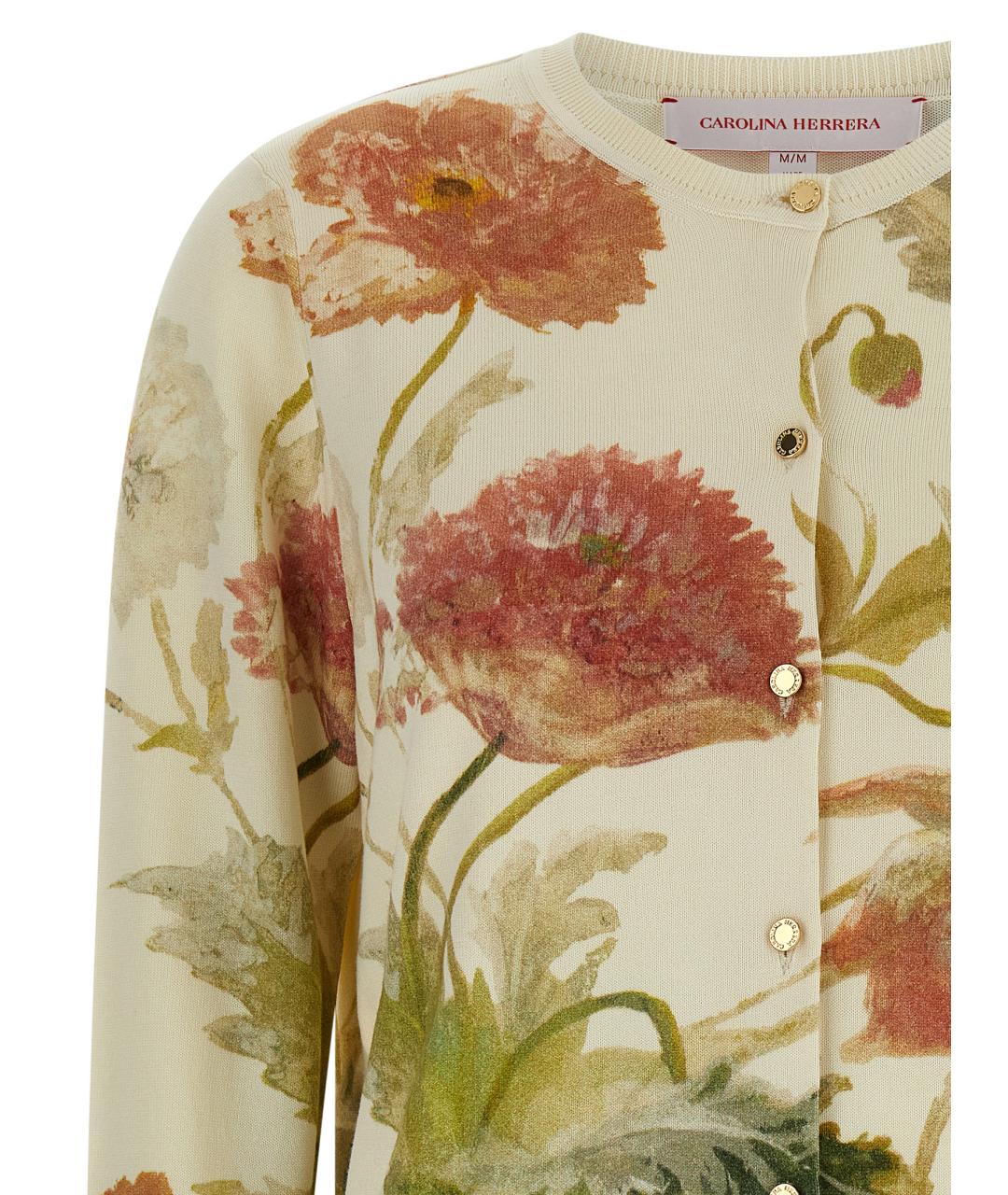 CAROLINA HERRERA Мульти хлопковый кардиган, фото 3