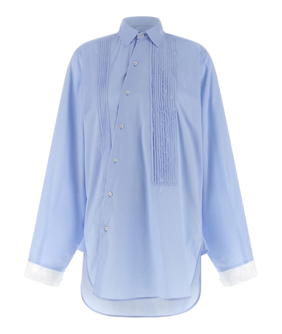 JEJIA Голубая хлопковая блузы, фото 1