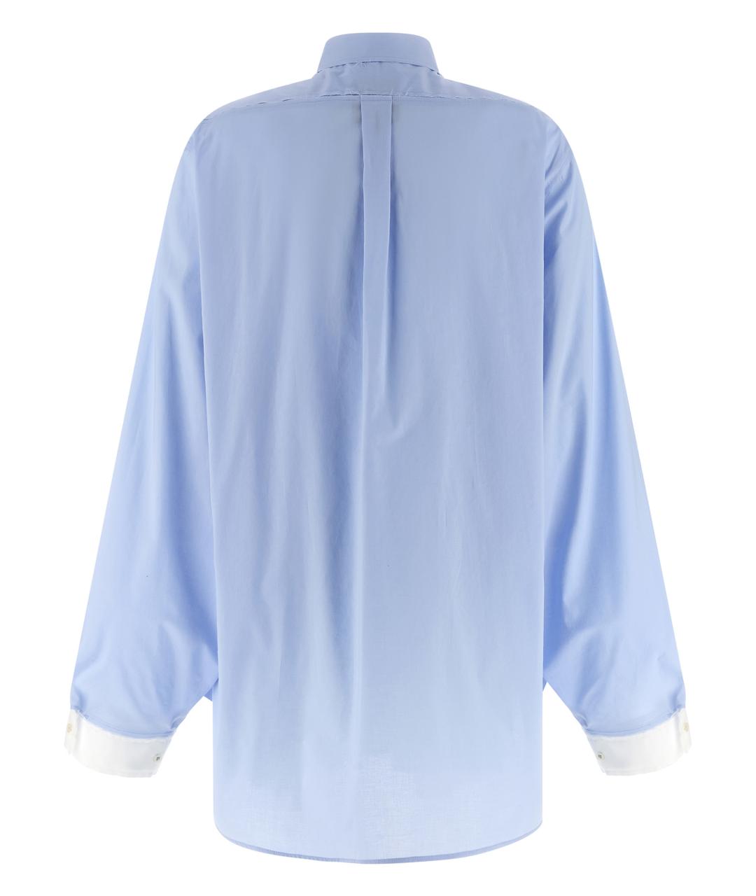 JEJIA Голубая хлопковая блузы, фото 2