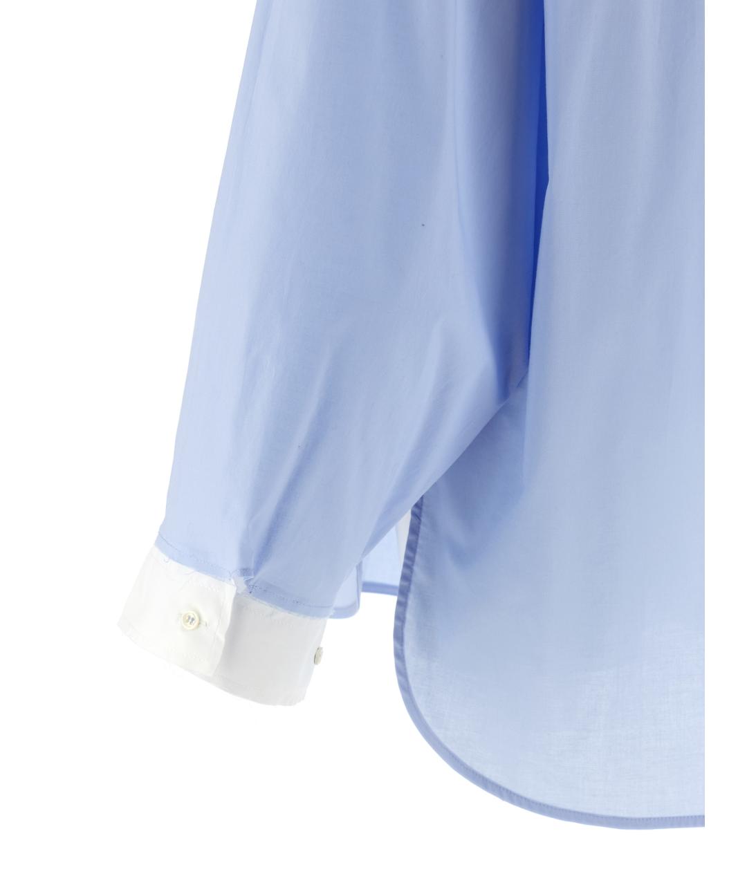 JEJIA Голубая хлопковая блузы, фото 4