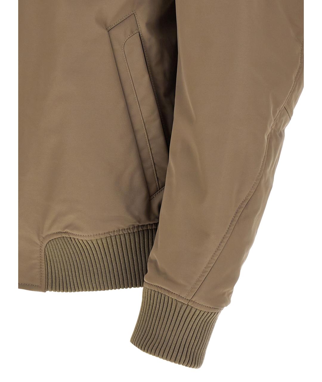 HUGO BOSS Серая полиэстеровая куртка, фото 4