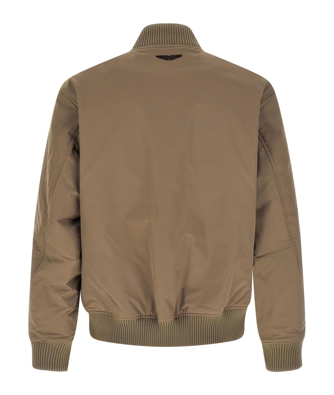 HUGO BOSS Серая полиэстеровая куртка, фото 2