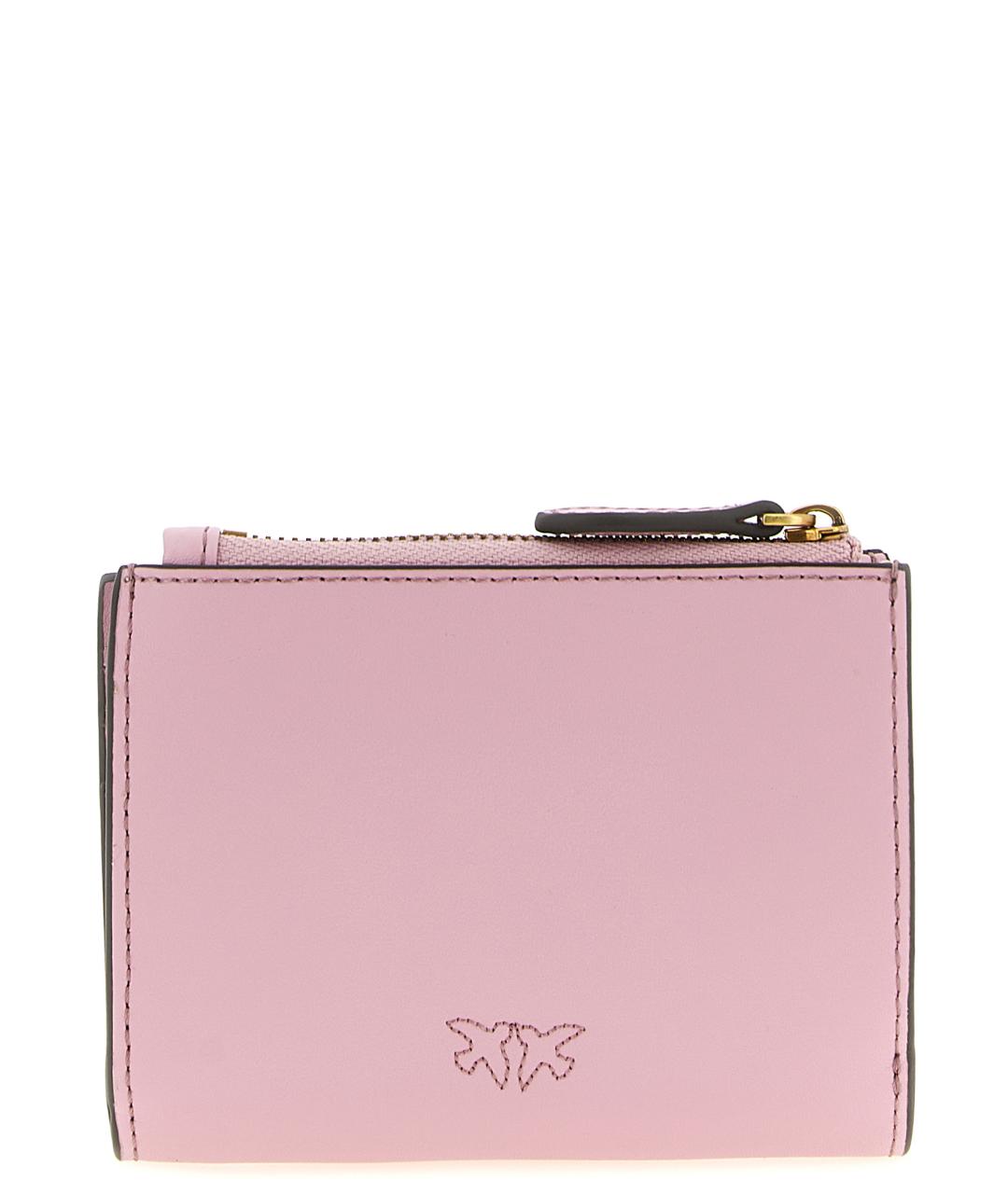 PINKO Розовый кожаный кошелек, фото 2