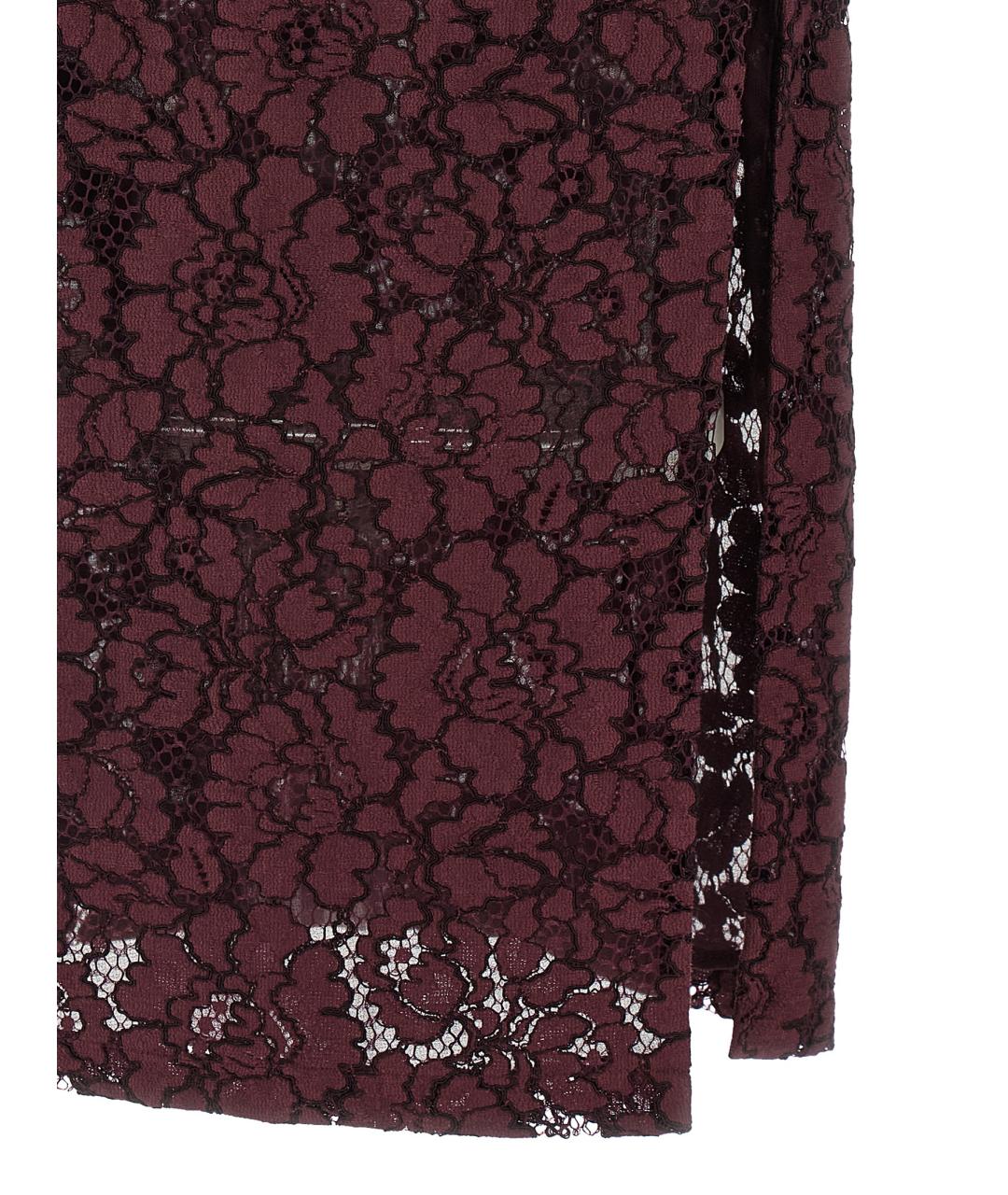 PINKO Бордовое вечернее платье, фото 4
