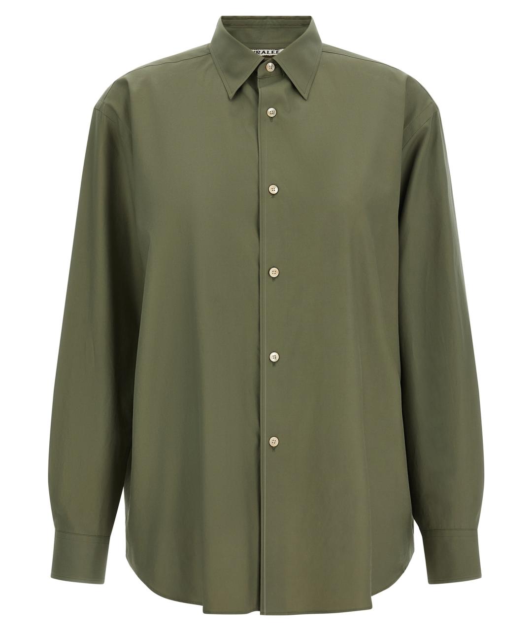 AURALEE Зеленая хлопковая блузы, фото 1