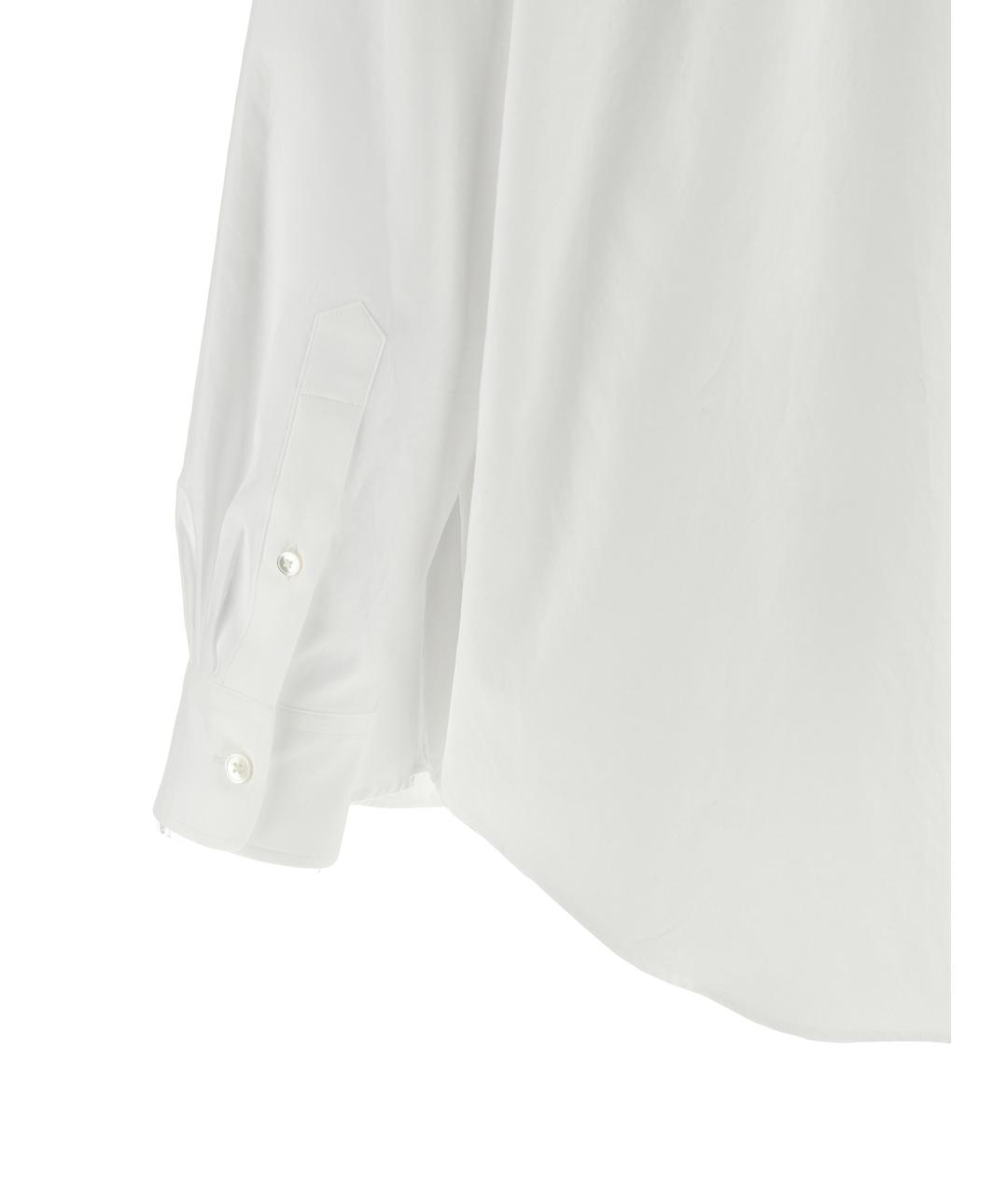 AURALEE Белая хлопковая блузы, фото 4