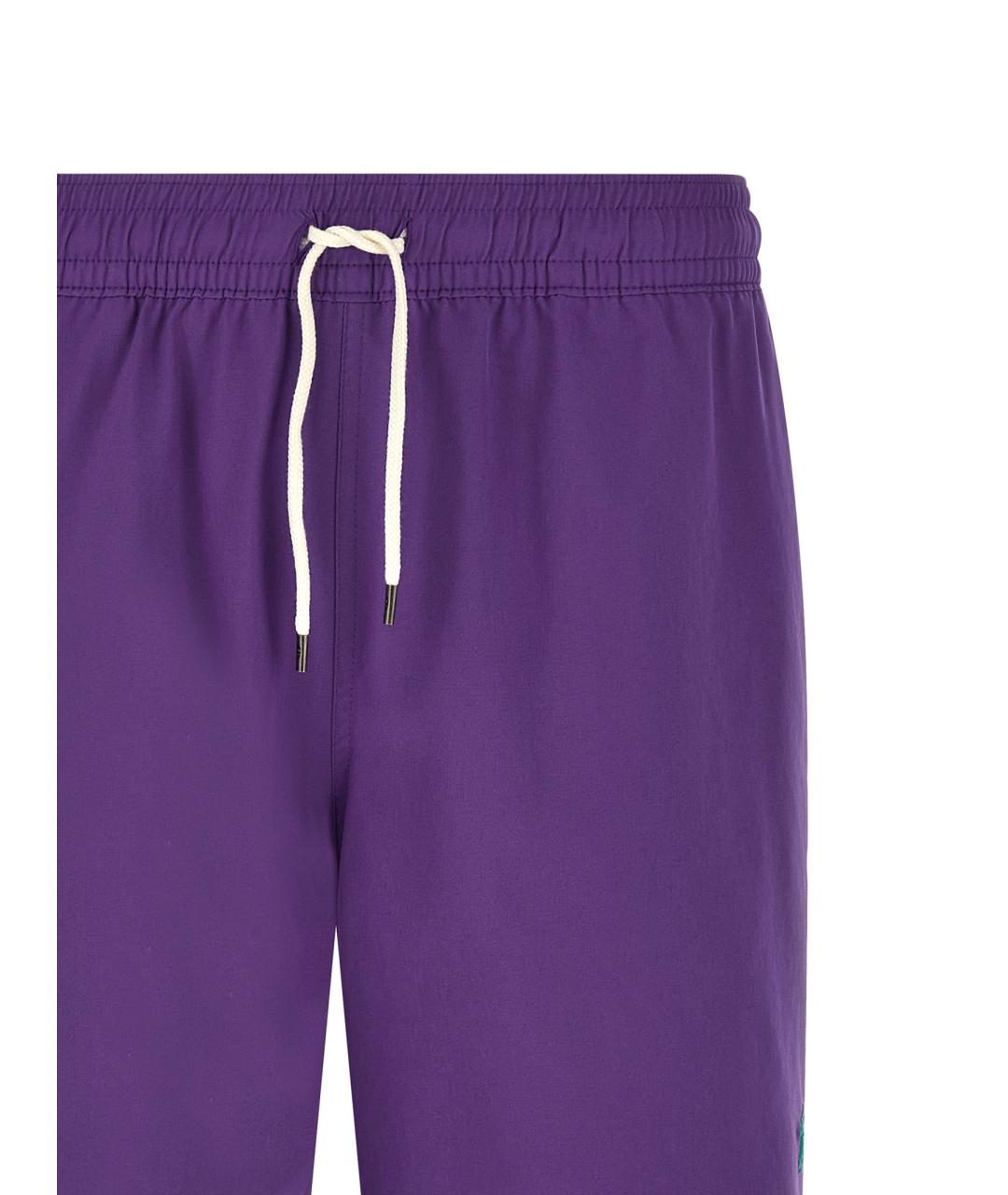 POLO RALPH LAUREN Фиолетовые полиэстеровые плавки, фото 3