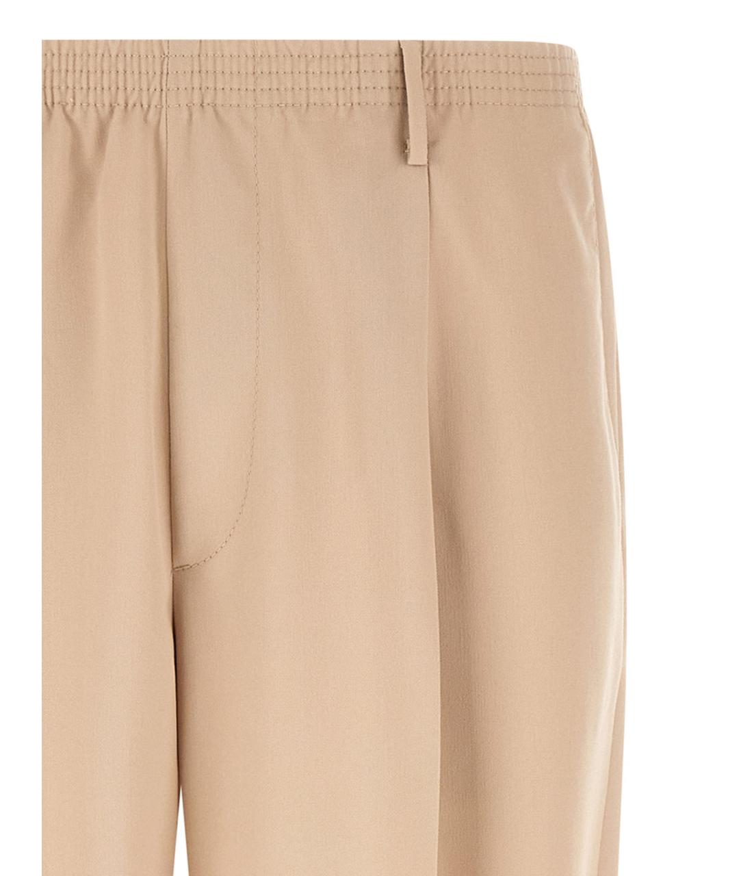 CELLAR DOOR Бежевые вискозные повседневные брюки, фото 3