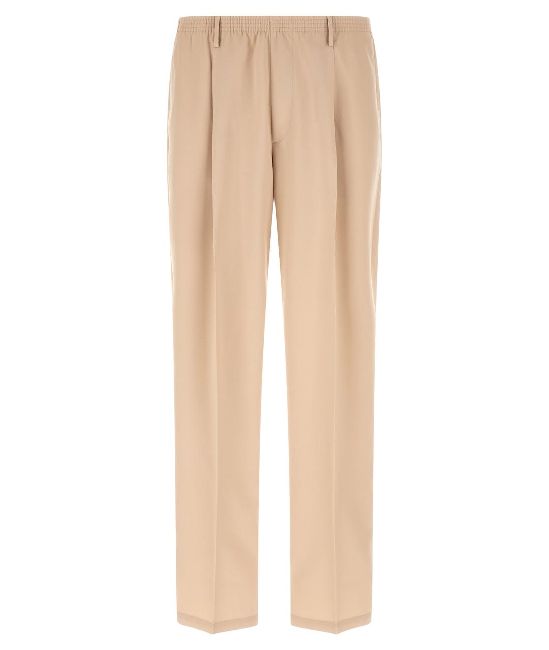 CELLAR DOOR Бежевые вискозные повседневные брюки, фото 1