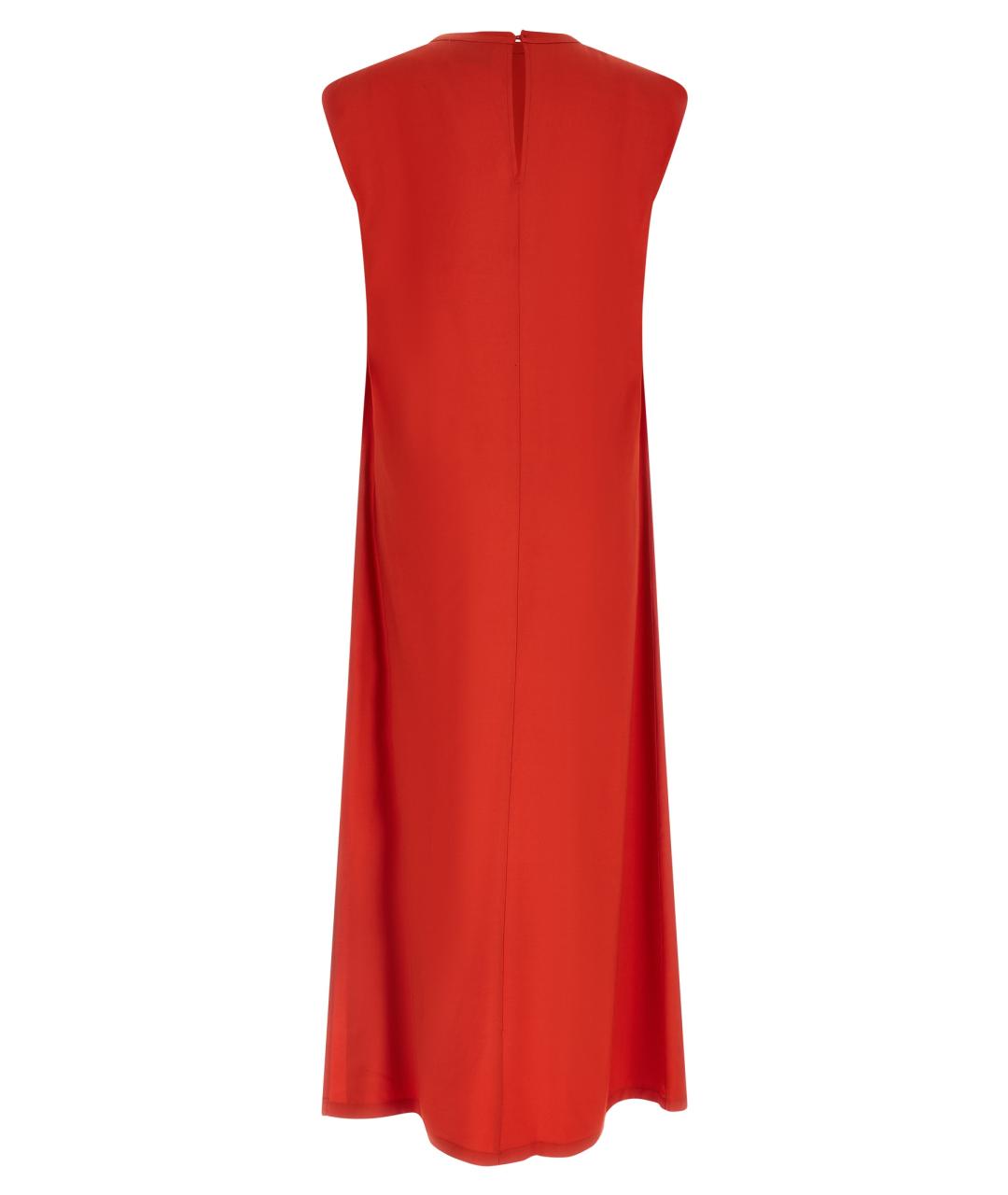 NUDE Красное вискозное вечернее платье, фото 2