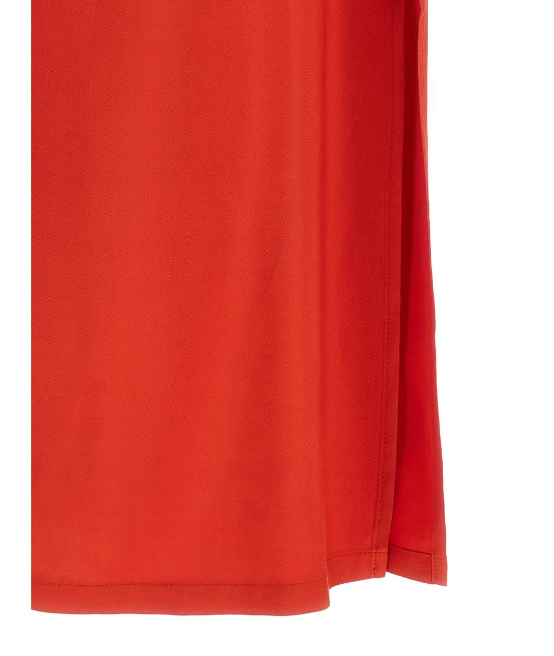 NUDE Красное вискозное вечернее платье, фото 4