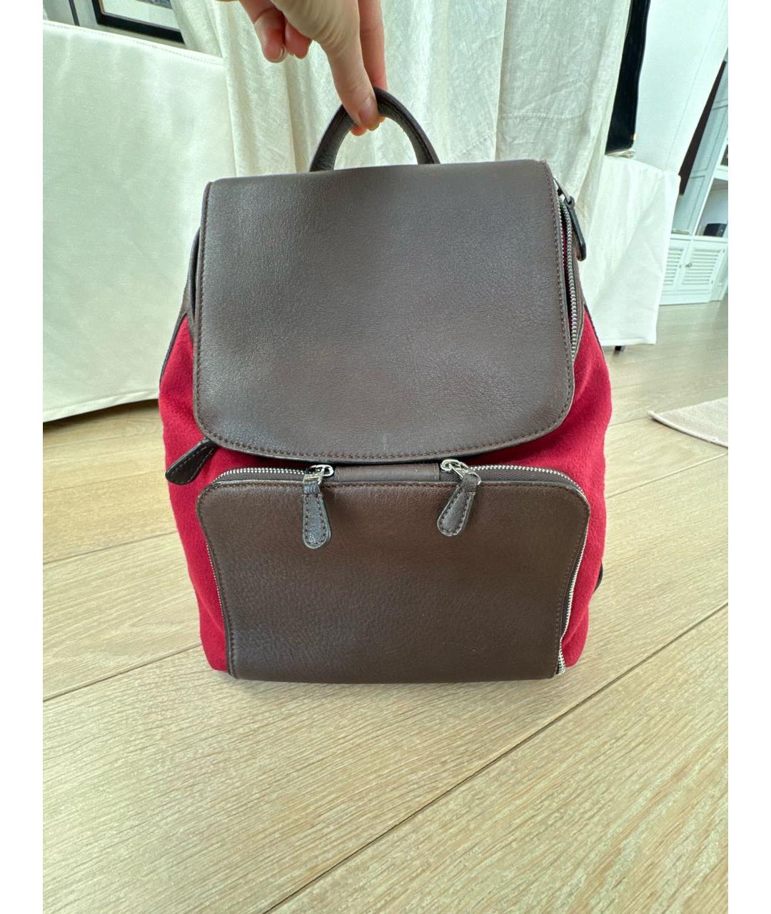 LORO PIANA Мульти кожаный рюкзак, фото 5