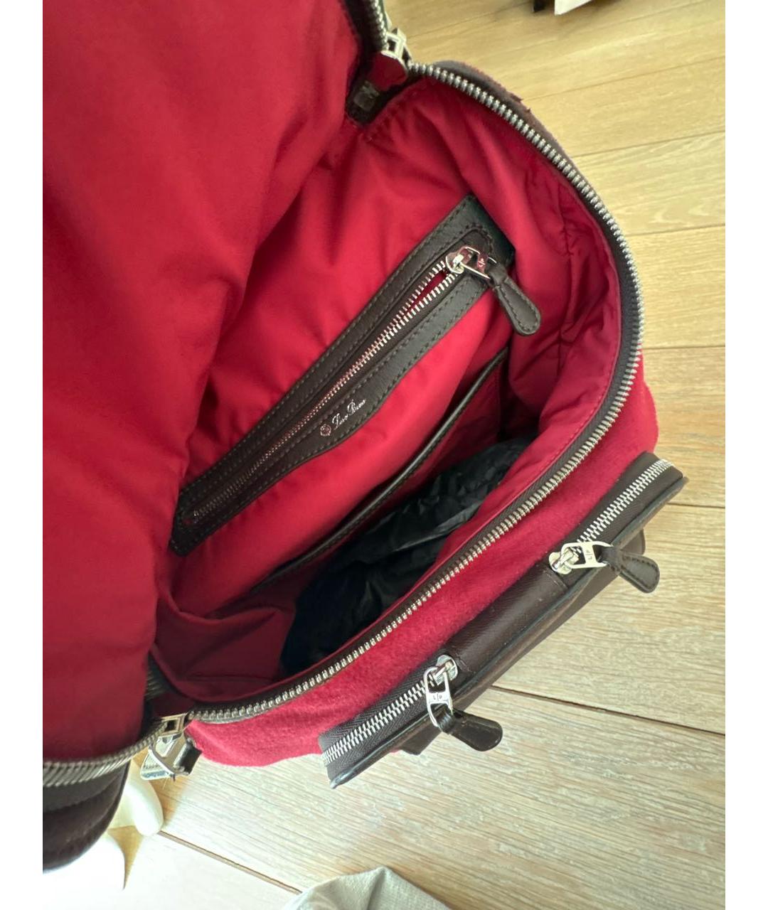 LORO PIANA Мульти кожаный рюкзак, фото 4