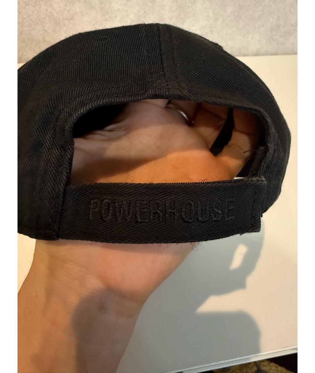 VETEMENTS Черная хлопковая кепка, фото 7