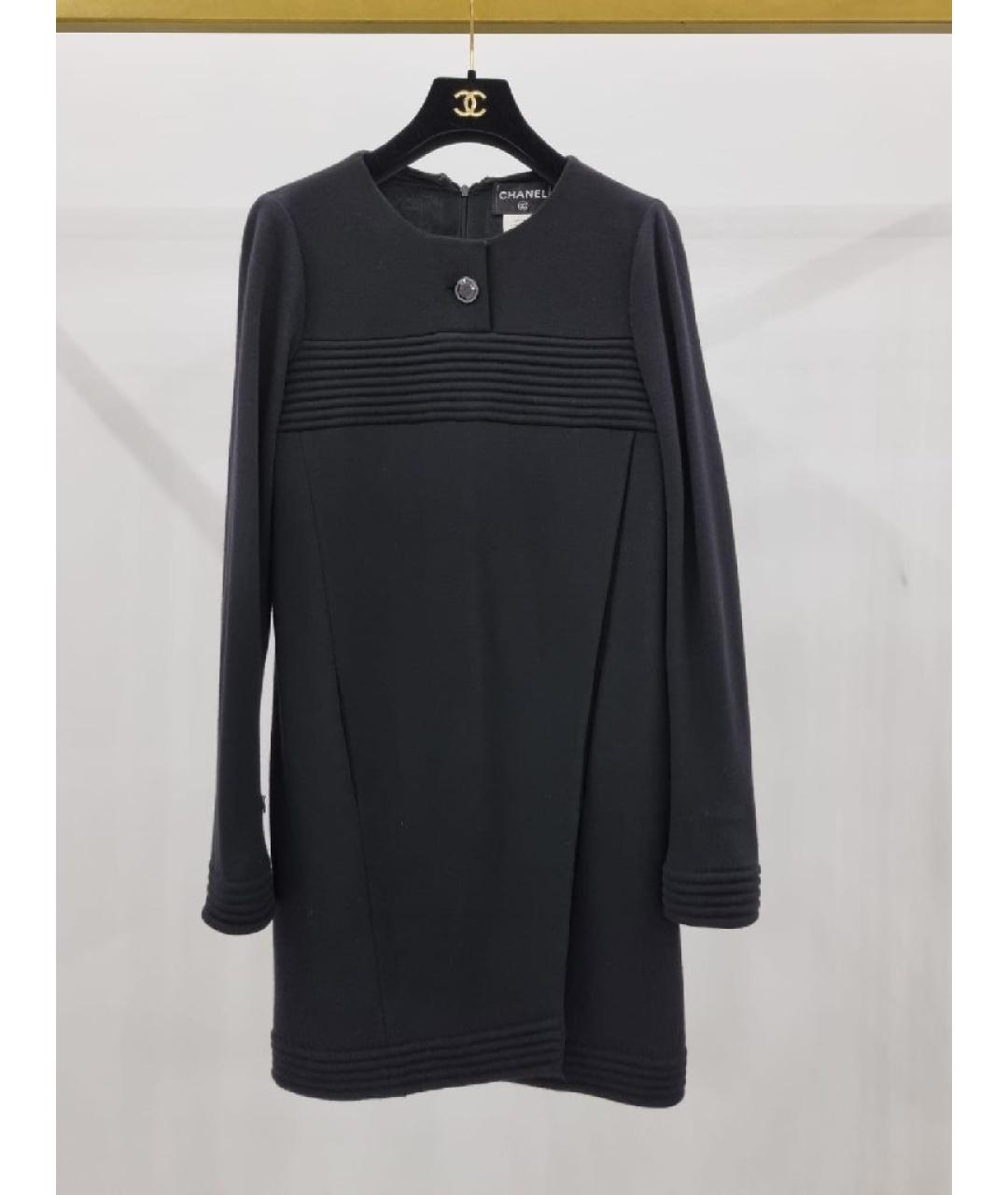 CHANEL Черное повседневное платье, фото 7