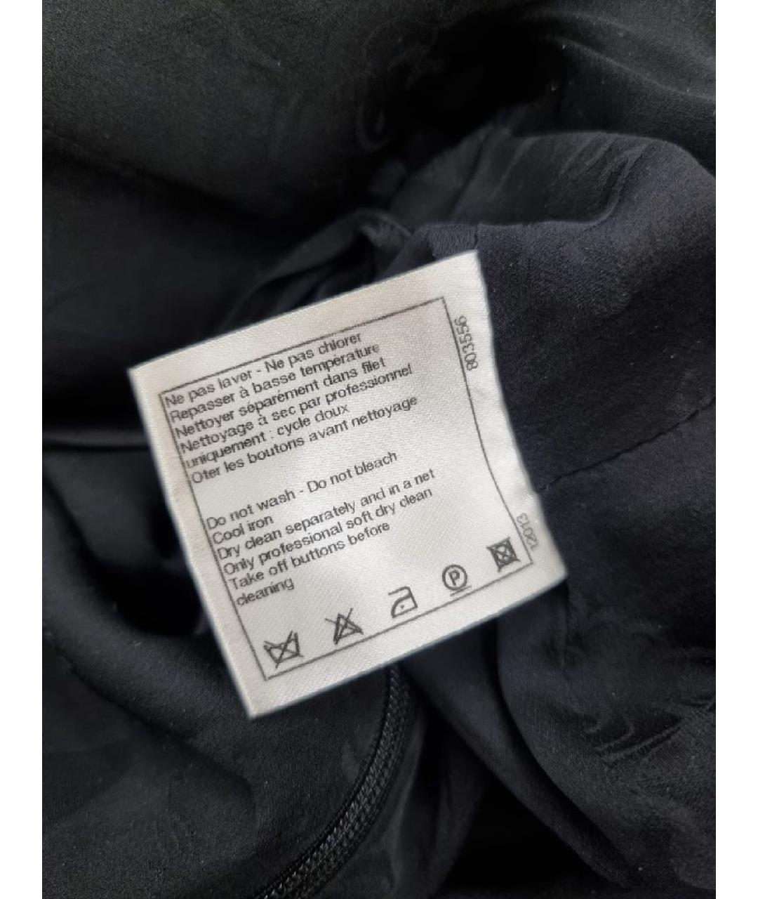 CHANEL Черное повседневное платье, фото 5