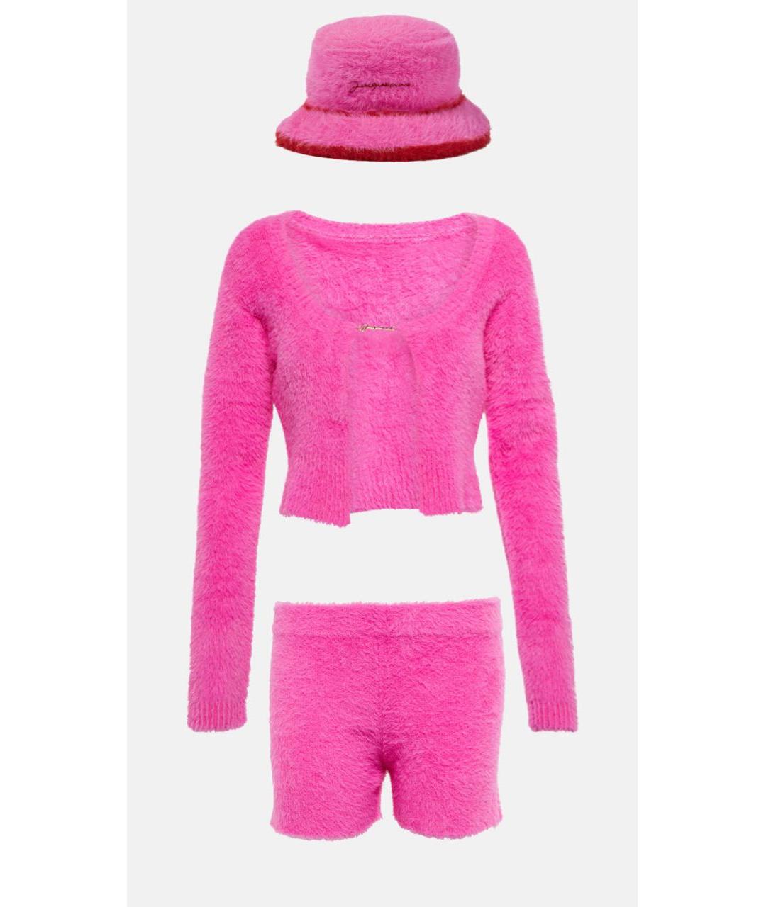 JACQUEMUS Розовый костюм с брюками, фото 8