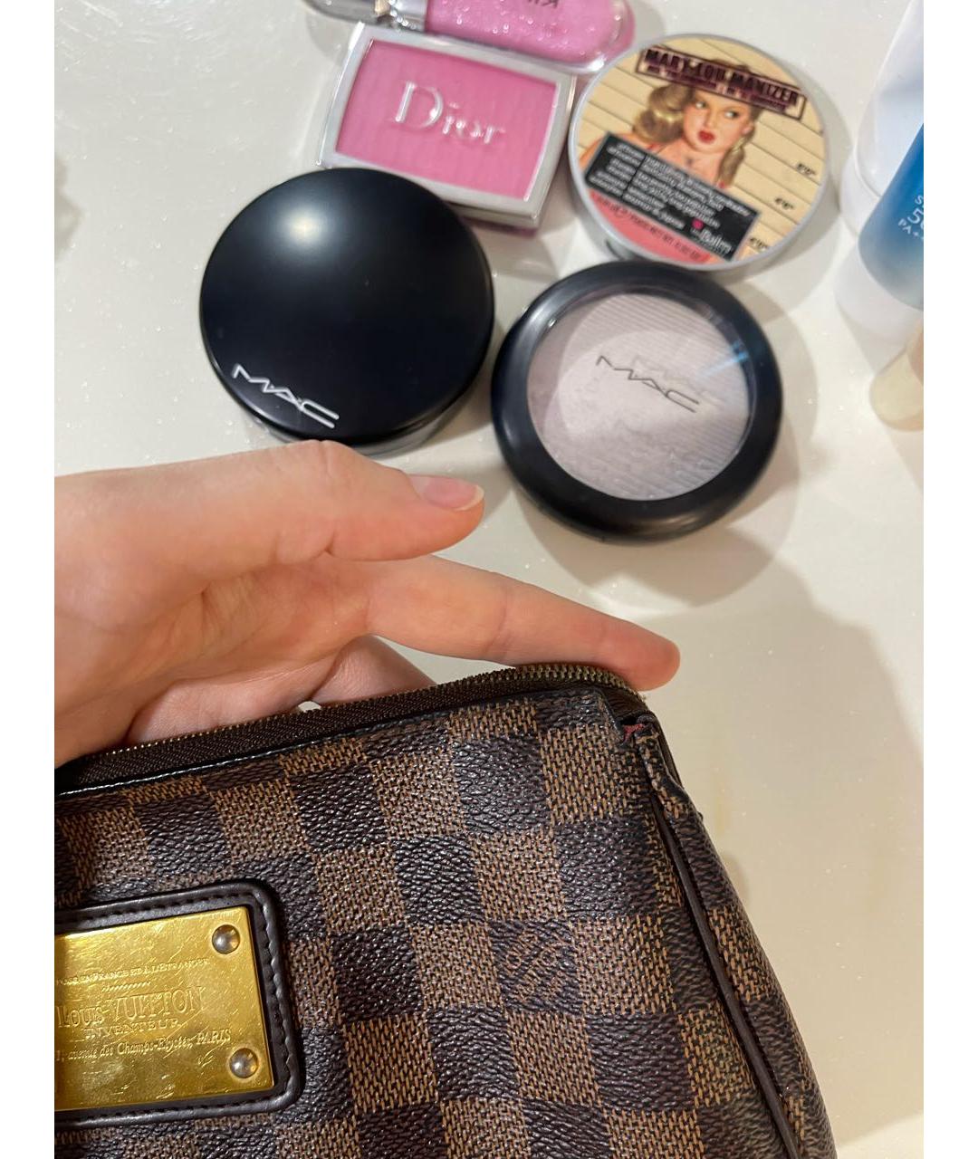 LOUIS VUITTON Коричневая сумка через плечо, фото 3