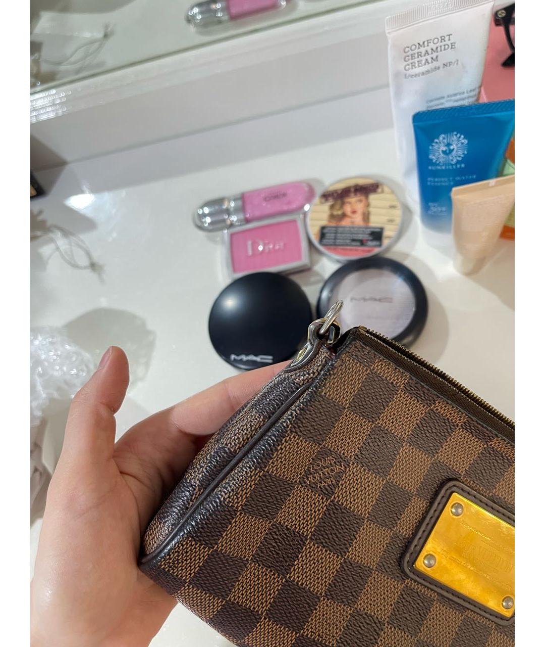 LOUIS VUITTON Коричневая сумка через плечо, фото 8