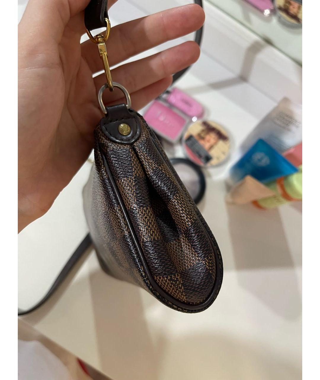 LOUIS VUITTON Коричневая сумка через плечо, фото 7