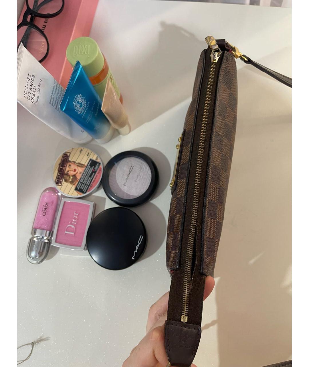 LOUIS VUITTON Коричневая сумка через плечо, фото 5