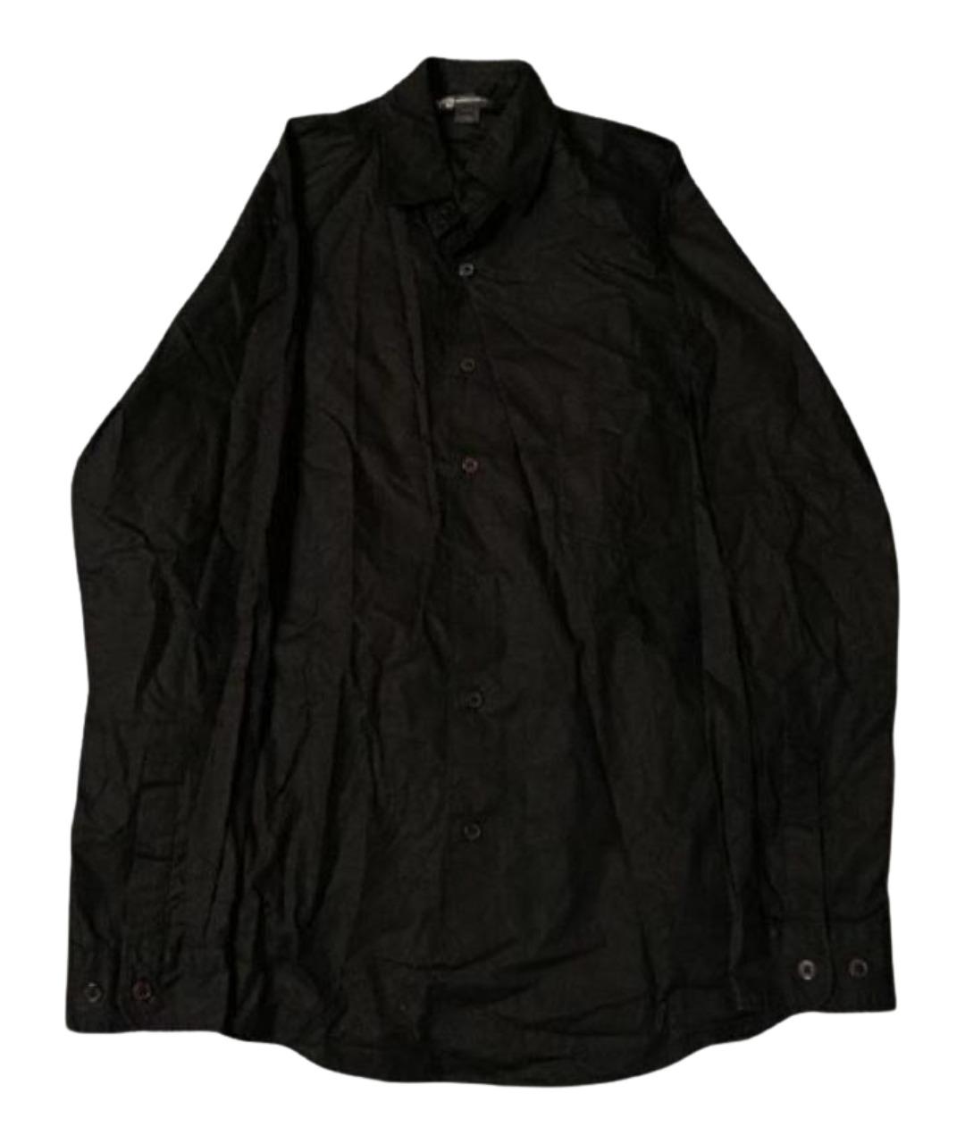 Y-3 Черная хлопковая кэжуал рубашка, фото 1