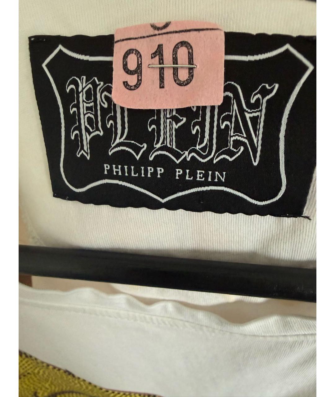 PHILIPP PLEIN Мульти хлопковая майка, фото 5