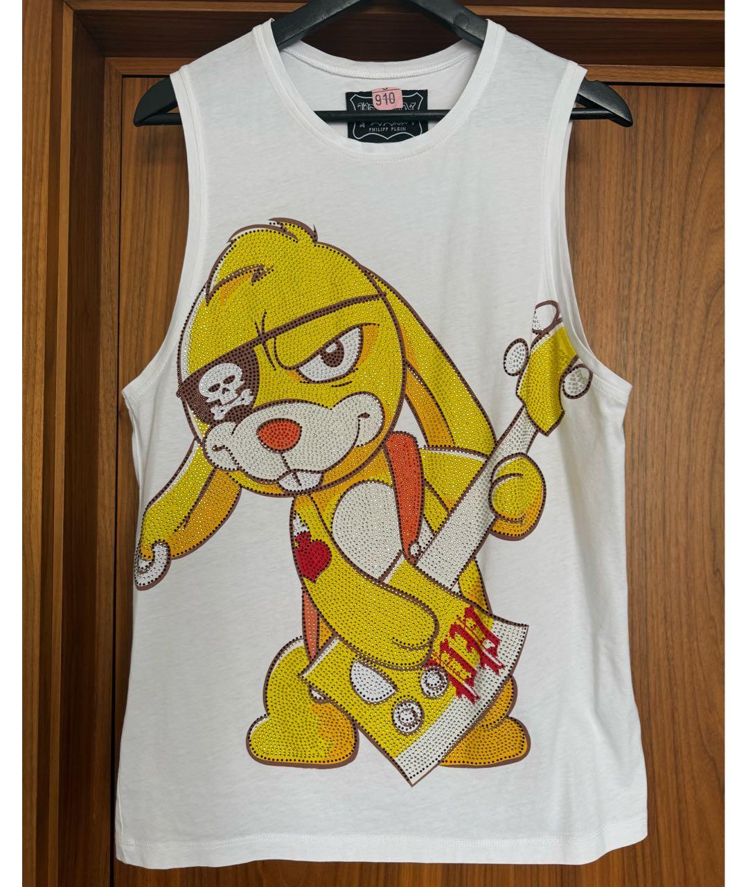 PHILIPP PLEIN Мульти хлопковая майка, фото 7