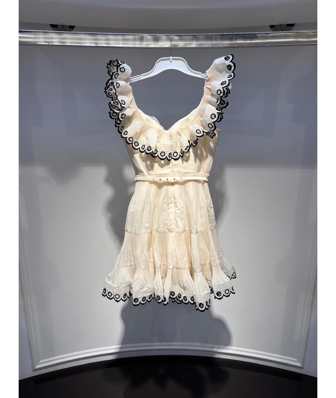 ZIMMERMANN Бежевое повседневное платье, фото 2