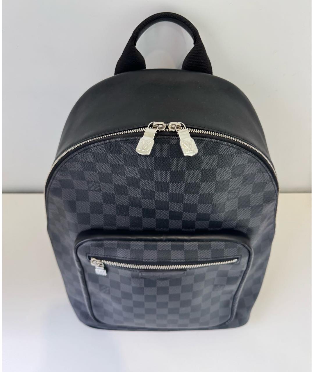 LOUIS VUITTON Черный рюкзак, фото 3