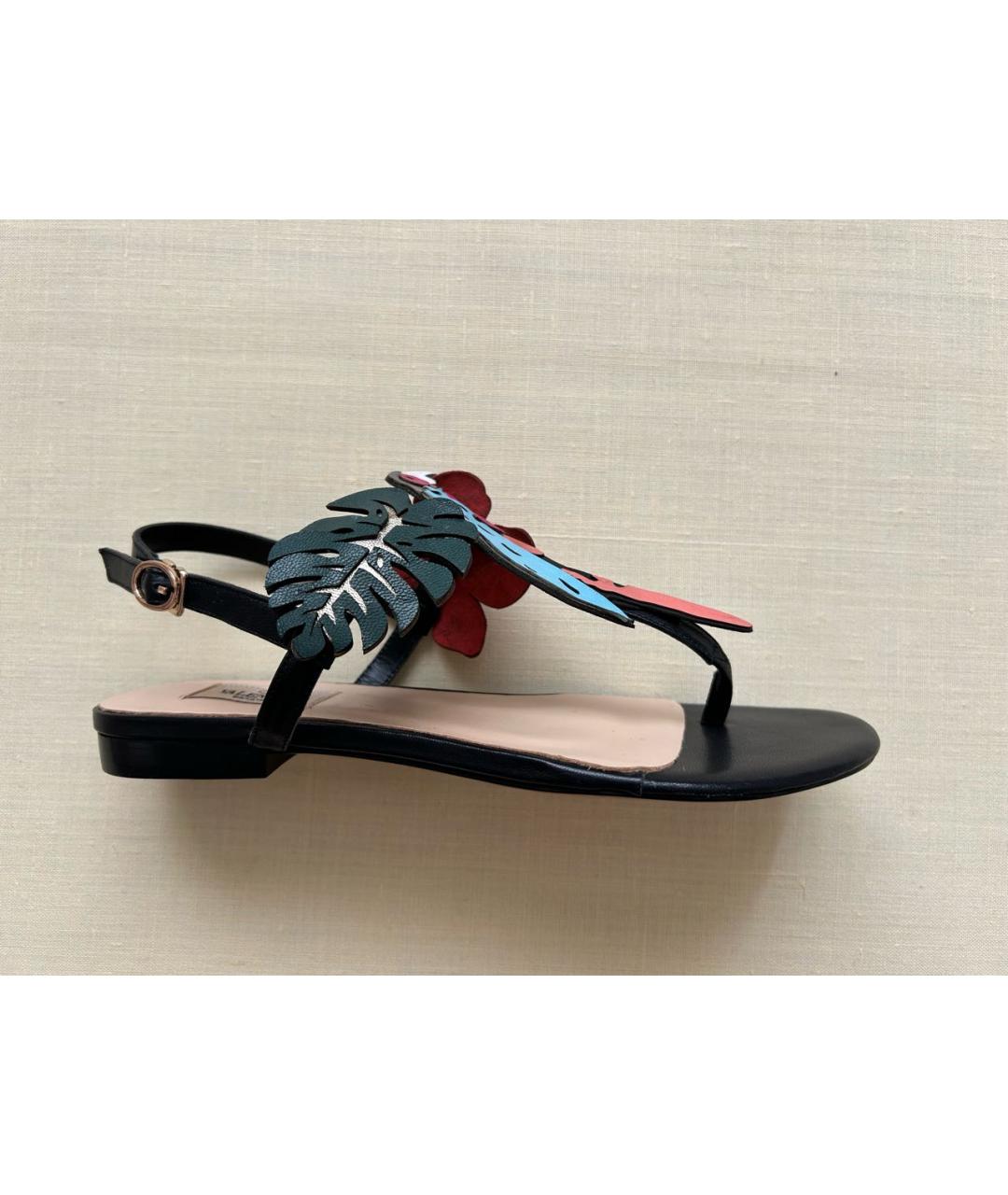 VALENTINO Мульти кожаные сандалии, фото 6