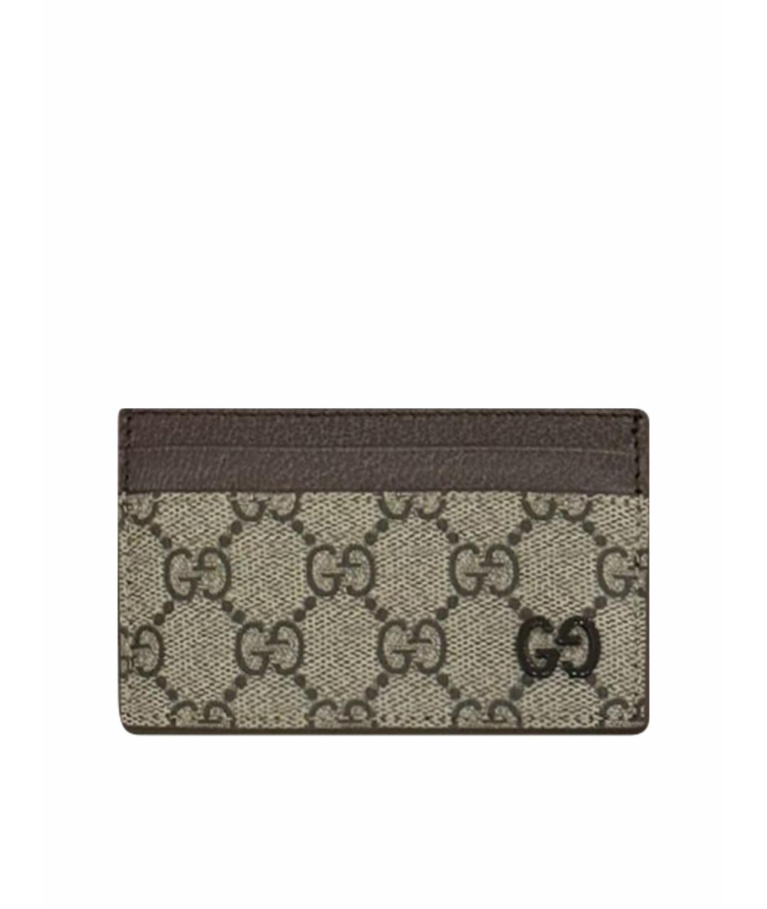 GUCCI Коричневый кардхолдер, фото 1