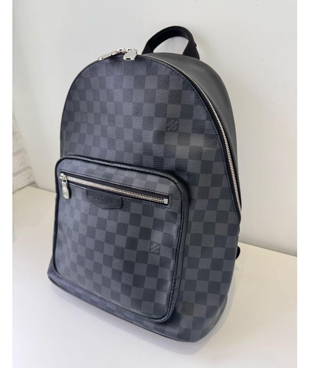 LOUIS VUITTON Черный рюкзак, фото 3