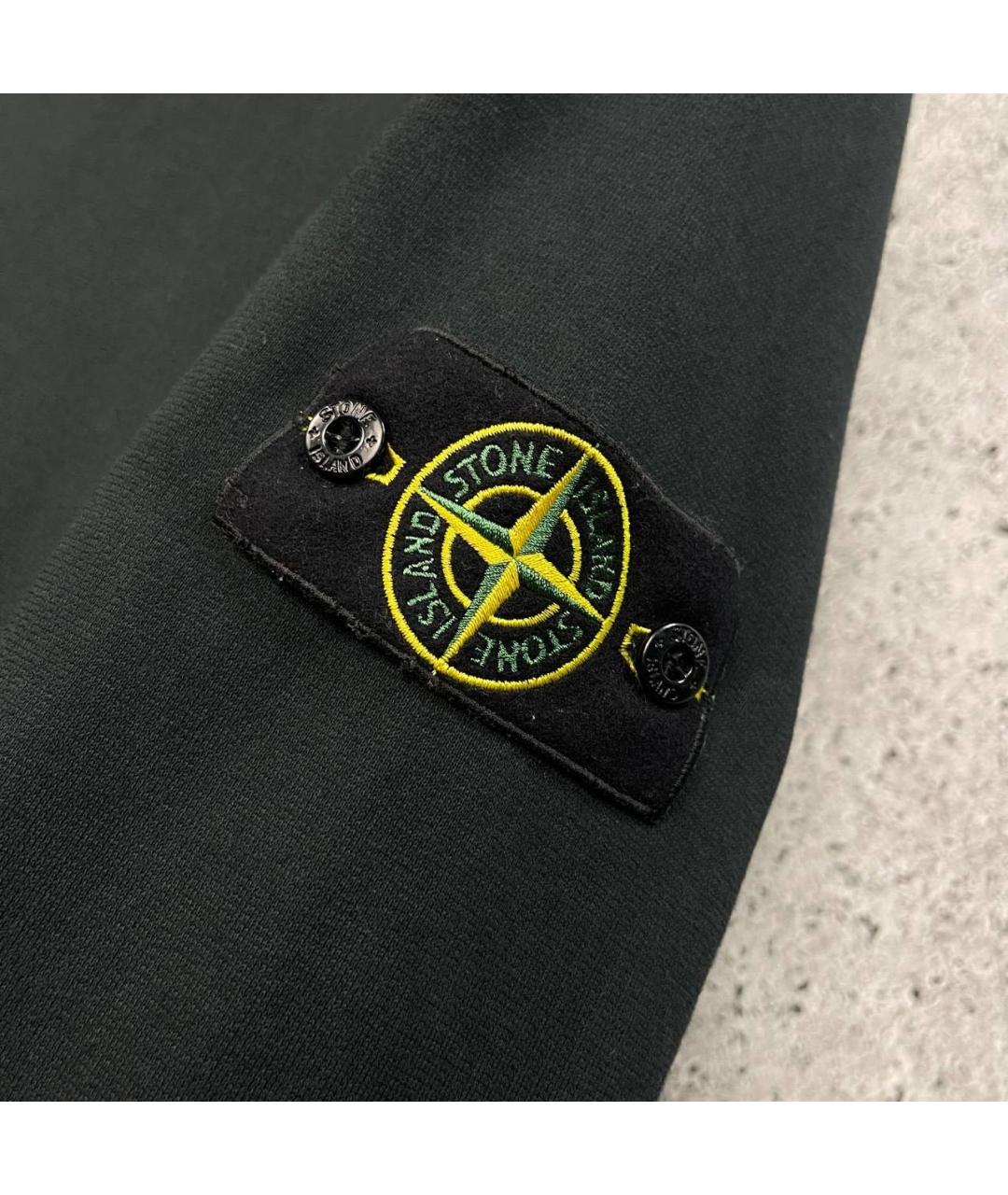 STONE ISLAND Черный джемпер / свитер, фото 4
